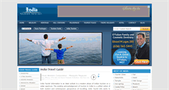 Desktop Screenshot of indiatourisminfo.net